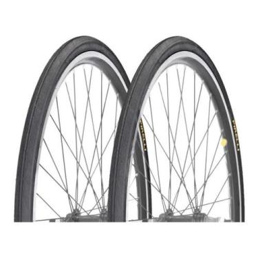 Imagem de Par Pneu Pirelli Jet Caju 27 X 1.1/4 Bike Monark Caloi 10