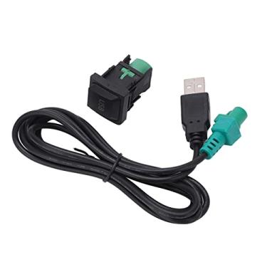 Imagem de Linha de Carro para Fora Uma Substituição de 3 Cabos para Carro Dvd Gation Cabeça Com 6 Pinos e Porta Av 3040, Plugue a para Cabo de Entrada do Carro