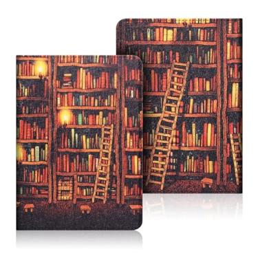 Imagem de Sakenitly Capa para Kindle Paperwhite Signature Edition 11ª Geração 2021, Modelo No.M2L4EK, Capa Protetora Dobrável com Função de Despertar/Dormir Automático, 6.8 Polegadas