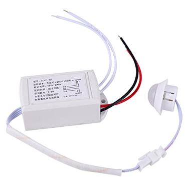 Imagem de Lâmpada LED do Sensor de Movimento de Controle de Luz de Sensor de Luz Infravermelha 180V-240V para Os Banheiros de Corredores Banheiros