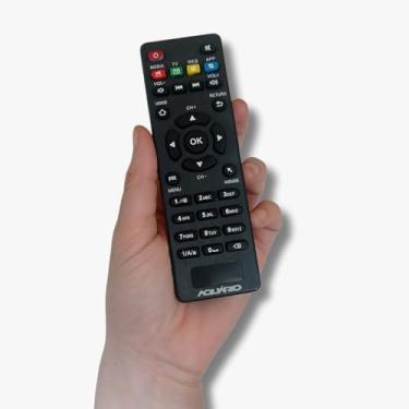 Imagem de Controle Remoto TVBOX Aquário STV-2000 Conversor de TV Substitui MOdelo Original