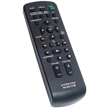 Imagem de Novo controle remoto de substituição RM-AMU137 compatível com Sony Hi-Fi Music System RDH-GTK33iP RDH-GTK11iP RDHGTK33iP RDHGTK11iP