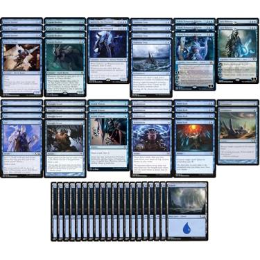 Imagem de Elite Mono Blue Card Draw Deck - Teferi Jace - Modern Legal - Custom Built - Magic The Gathering - MTG - 60 Card!
