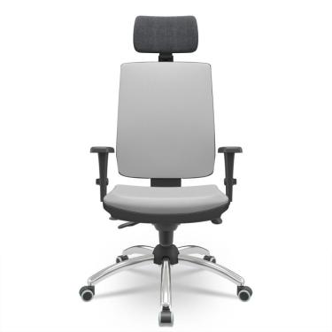 Imagem de Cadeira Brizza Soft Presidente Facto Dunas Cinza