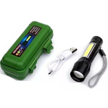 Imagem de Lanterna Recarregável Cx Verde