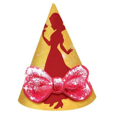 Imagem de Chapéu De Aniversário Branca De Neve New - 8 Unidades