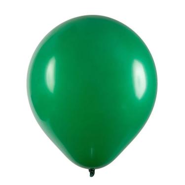 Imagem de Balão De Látex Verde - 8 Polegadas - 50 Unidades