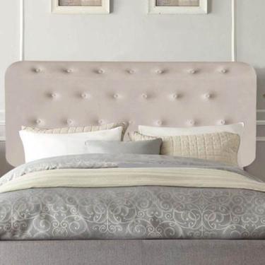 Imagem de Painel Estofado Luxo Capitonê Brenda 140cm Casal Para Cama Box materia