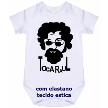 Imagem de body bebê toca raul cód 1000 - nick aloha, Branco, M