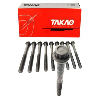 Imagem de Parafuso De Cabeçote (Jg) Swr 2.7 16V 2004 A 2011 / Hilux 2.7 16V 2004 A 2011 / Swr 2.7 16V 2012 A 2020 / Hilux 2.7 16V 2012 A 2020 - Takao Pcto27