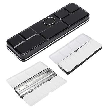 Imagem de Phefop Paleta de Aquarela Fixa -Cuidados de Tinta de Caixa de 24 Cores Resistentes Resistentes a Entusiastas da Arte