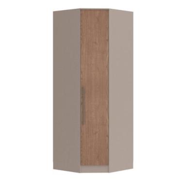 Imagem de Guarda-roupa Canto Oblíquo 1 Porta Requinte+ - Móveis Castro