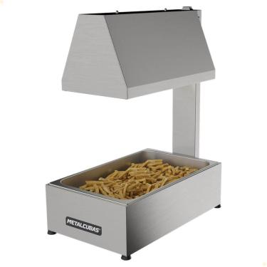 Imagem de Conservador De Fritura Elétrico Metalcubas Em Inox 2,5KG 220V MCF01CG