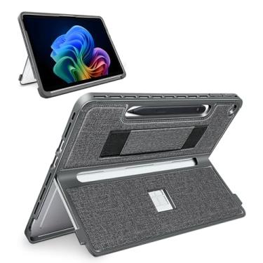 Imagem de SSS·GRGB Capa protetora para Microsoft Surface Pro 12 polegadas 2025 | Capa resistente a quedas com alça de mão | Compatível com suporte integrado e armazenamento magnético fino de caneta e teclado