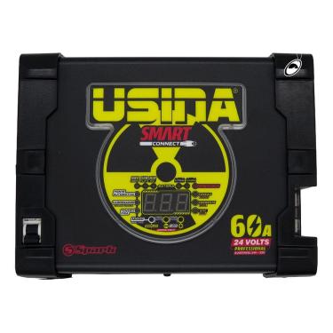 Imagem de Fonte e Carregador Bateria Usina Connect SCVA 60A 24V Caminhão e Ônibus