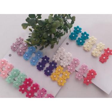 Imagem de Par Mini hair clips baby - Charmosinha Kids
