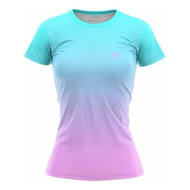 Imagem de Camiseta Feminina Blusa Academia Treino Fitness Proteção Uv - Efect, A