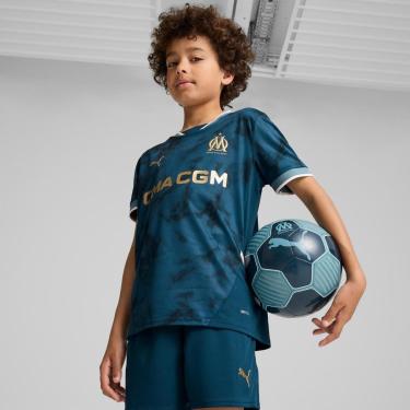 Imagem de Camisa Olympique de Marseille 24/25 AWAY Juvenil-Feminino