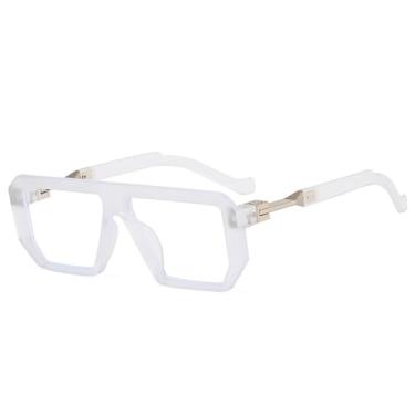 Imagem de Óculos de Sol Degradê Feminino Jelly Color UV400 Masculino para Esportes ao Ar Livre, Corrida e Ciclismo, Lentes Transparentes