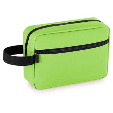 Imagem de Elviros Bolsa de Higiene Pessoal de Viagem para Mulheres e Homens, Kit de Maquiagem Leve com Compartimento de Barbear Organizador de Cosméticos Pequena Bolsa de Ferramentas Essenciais de Viagem