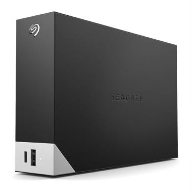 Imagem de Seagate Disco rígido externo One Touch Hub de 8 TB para desktop – porta USB-C e USB 3.0, para estação de trabalho de computador, laptop, Mac (STLC8000400)