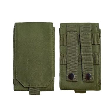 Imagem de MOLLE — Coldre tático para celular, suporte universal para cinto de celular – Suporte de celular militar com alça de segurança, bolsa utilitária EDC para atividades ao ar livre e transporte diário