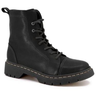 Imagem de Bota Usaflex Al1301001 Coturno Tratorado Feminino-Feminino