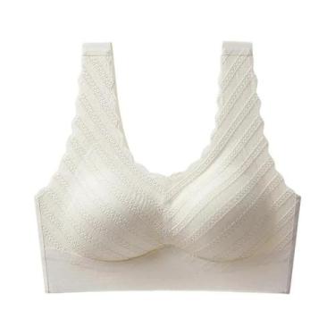 Imagem de Sutiã Esportivo Sem Costura E Sem Fio Para Mulheres, Top De Fitness Co