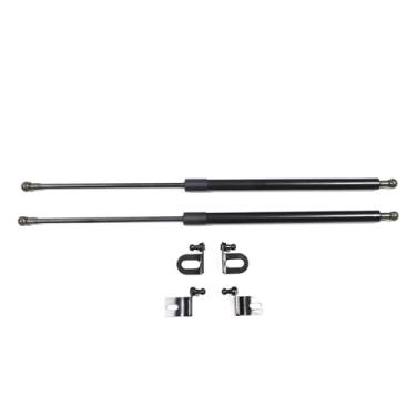 Imagem de Compatível com Honda Pilot 2009 2010 2011 2012 2013 2014 2015 amortecedores hidráulicos do capô, 2 peças de suportes de elevação do capô dianteiro, amortecedores de elevação do capô movido a gás