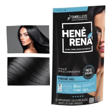 Imagem de Alisante Embelleze Henê Rená Preto Azulado 180g quantidade:unitario, u