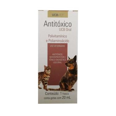 Imagem de Antitoxico oral ucb 20ml - UCBVET