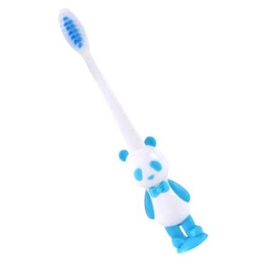 Imagem de  escova de dente infantil fofinha desenho de 2 a 6 anos higiene oral p