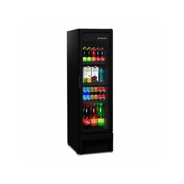 Imagem de Refrigerador Expositor Slim 343 Litros VB28 All Black Metalfrio 220V