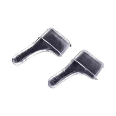 Imagem de Transparente Anti-Slip Óculos Silicone Ear Hooks, Óculos Grip, Templo 