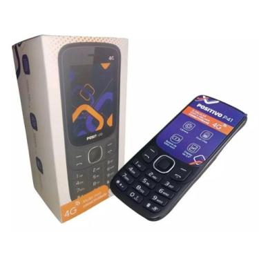 Imagem de Celular Positivo 4G Excelente Para Idosos Fácil De Usar Teclas Grandes