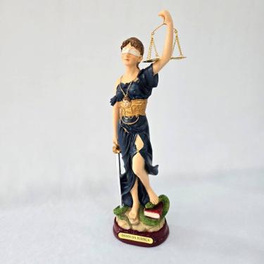 Imagem de Estátua Deusa/Dama Da Justiça Em Resina