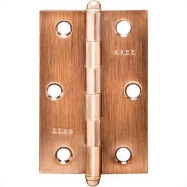 Imagem de Dobradica Porta Pado Concept Blister Aco Oxidado 3521 - 3 Pecas - 3.1/