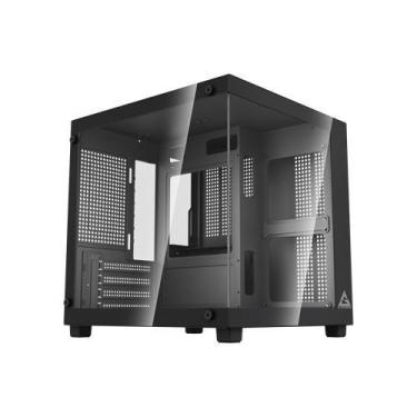 Imagem de Gabinete gamer gstorm aquario vanguard micro atx/ itx usb 3.0 vidro te