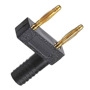 Imagem de Plugue de banana de duas fileiras, U52 Banana Plug Preto 10 PCS para laboratórios para fábricas para residências