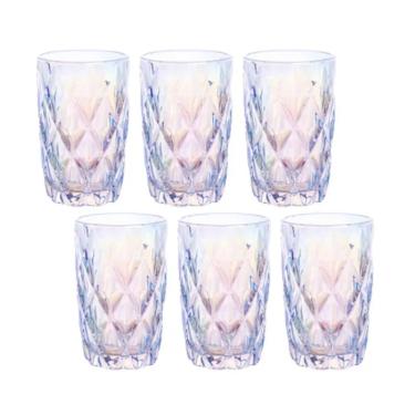 Imagem de Conjunto de Copos Diamante Rainbow 350ml 6pçs