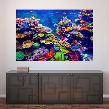 Imagem de Painel Adesivo de Parede - Fundo do Mar - 684pnp