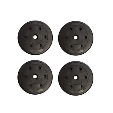 Imagem de Anilhas VAZIAS para Kit Halteres Beel Pro - 4pcs de 3kg sem barras