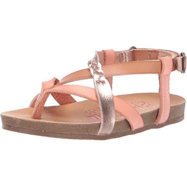 Imagem de Blowfish Kids Baby Girls Granola B T (Bebê/Criança pequena), Terracotta/Nude/Rosegold Dyecut, 8 Toddler