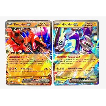 Imagem de Miraidon Ex & Koraidon Ex - Scarlet & Violet - Pokemon Card Lot - SVP028 & SVP029 - Black Star Promo