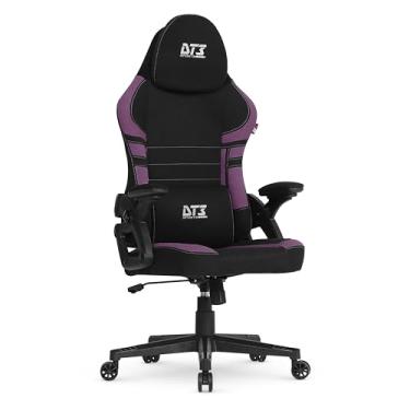 Imagem de Cadeira Gamer DT3 GX, reclinável, apoio de cabeça ajustável, apoios de braços com ajuste de profundidade, revestimento em tecido Max2Weave™, suporta até 110kg e altura máx. de 1,75m (Grape)
