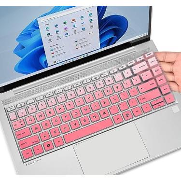 Imagem de CaseBuy Capa de teclado para HP Probook 440 445 G8 G9 G10 35.6 cm 2023 2022, HP Probook 640 G7 G8 35.6 cm (Não serve para Probook 440 445 G5 G6 G7 G11) - Ombre Pink