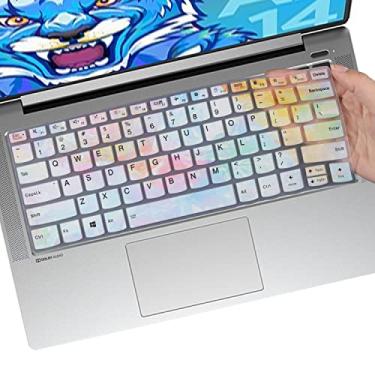 Imagem de Capa de teclado para Lenovo IdeaPad 5 5i 2 em 1 35.6 cm, IdeaPad Flex 5 5i 35.6 cm, IdeaPad Slim 5 5i 35.6 cm, Ideapad 5 5i 35.6 cm, Ideapad Pro 5 5i 14, Lenovo Slim 7 7i 35.6 cm, Lenovo Yoga 7 7i