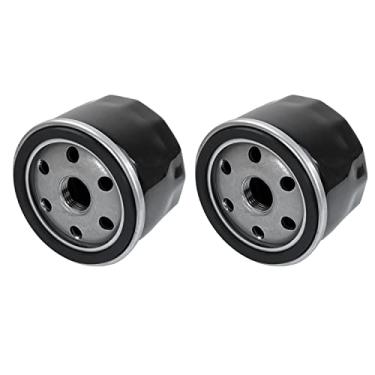 Imagem de 49065-0721 Filtro de óleo compatível com Kawasaki FR730V FX730V FR691V FS691V FR600V FX691V FS651V FR651V FX600V Motores Substituem 49065-7007 2 peças