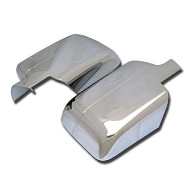 Imagem de TuningPros CMC-5002 Capa espelhada cromada de plástico ABS conjunto de 2 peças