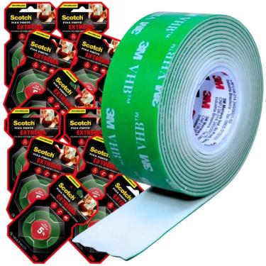 Imagem de Fita Dupla Face Fixa Forte Extreme 5Kg 24mm x 2m 3M